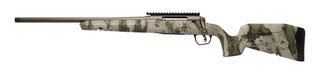 Left-hand bolt action rifle chambered in .350 Legend with compact stock.